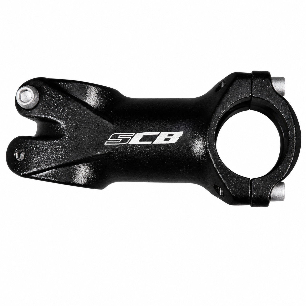 Alloy bike stem 31.8mm 80mm black no logo with Dacromet coated bolts
